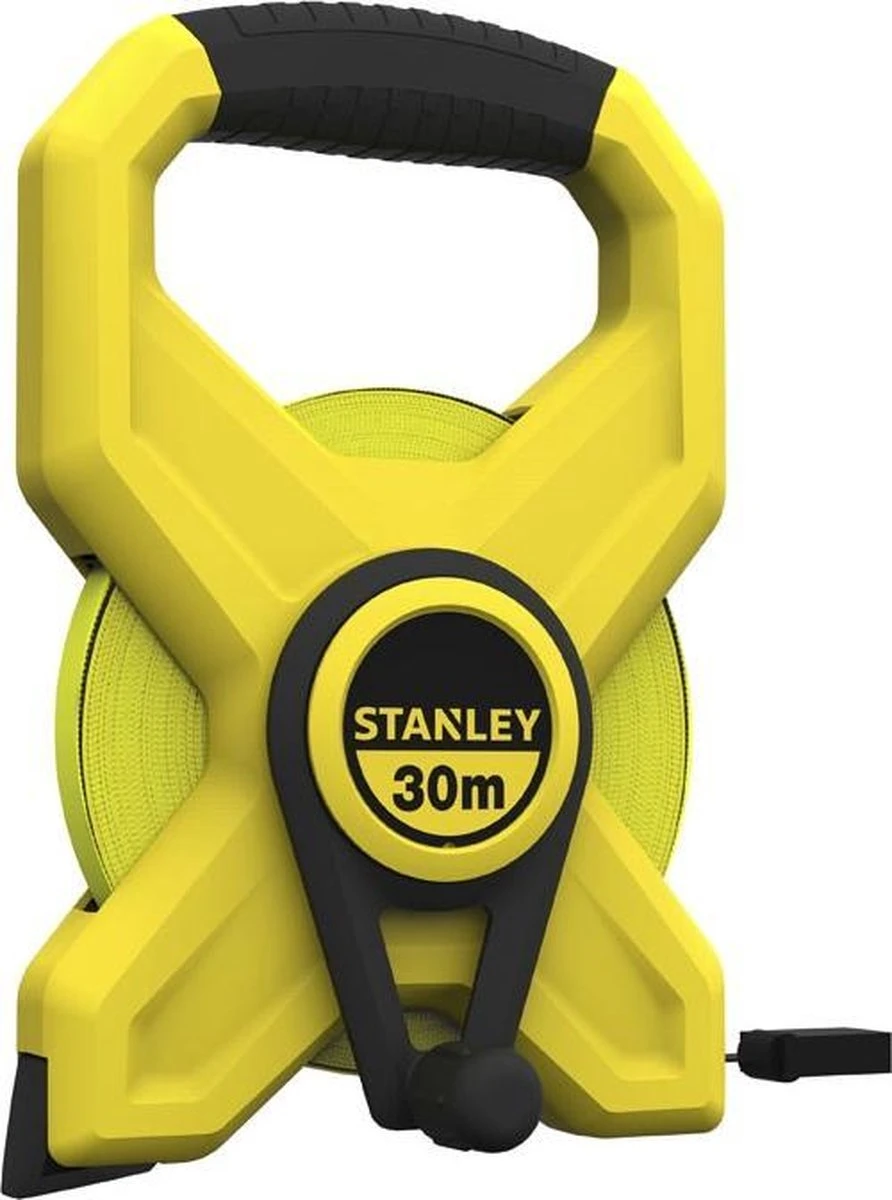 STANLEY Landmeter Fiberglas 30m - 12.7mm Open Kast 3 STANLEY Landmeter Fiberglas 30m - 12.7mm Open Kast