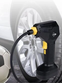 Dunlop Digitale Luchtcompressor - Bandenpomp - 12V - Digitaal Display - Max. 150PSI/ 10 Bar - Incl. Opbergtas En 2 Naalden - Autobanden En Opblaasartikelen -Makita Winkel 896x1200 1