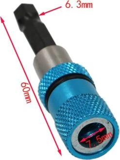 Merkloos Bits Houder 1/4x6.35mm Magnetisch - Universeel Bit Houder Met Magneet -Makita Winkel 899x1200 4