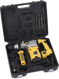 Powerplus POWX1175 Boorhamer - 1600W - 5J - SDS-Plus - Trilling Reductie - Incl. Opbergkoffer En 7 Accessoires -Makita Winkel 900x1200 25