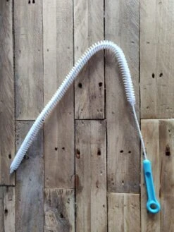 Gootsteen Ontstopper - Afvoerpijpontstopper - Ontstoppingsveer - Herbruikbaar - Gootsteenborstel - Afvoerontstopper - Reinigingsveer - Wasbak Reiniger - Afvoer Filter - Riool Buisje - Pijp - Keuken - Badkamer - Blauw - Wit - Rioolveer -Makita Winkel 900x1200 66