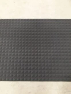 Geluidsisolatieplaten Noppenschuim/Piramide (antraciet) 200x100x2.5CM, 1 STUK . -Makita Winkel 900x1200 82