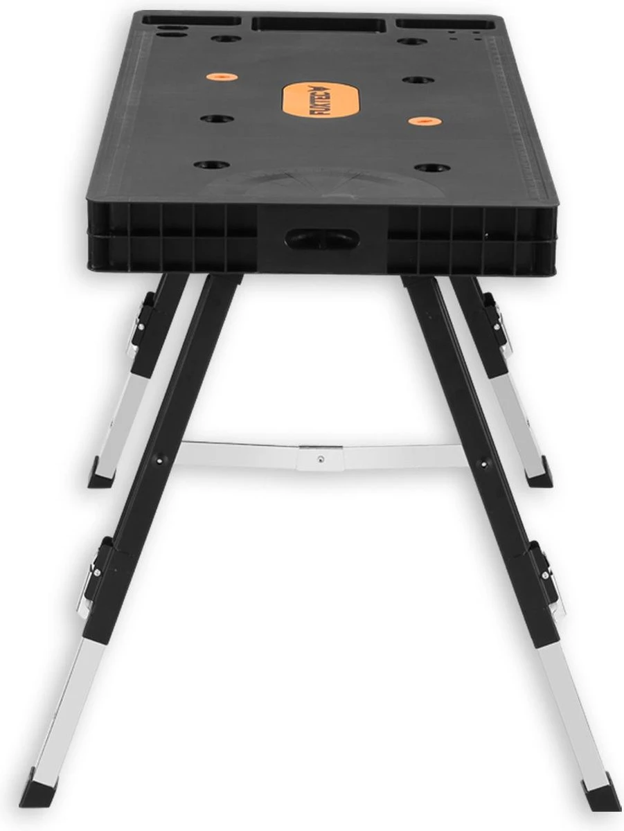 FUXTEC Werkbank - 5in1 - Universele Werkbank, Werkplatform, Steiger, Zaagbok, Transportrol En Werkplaatsrolbord In één - FX-WB 12 FUXTEC Werkbank - 5in1 - Universele Werkbank, Werkplatform, Steiger, Zaagbok, Transportrol En Werkplaatsrolbord In één - FX-WB - Afbeelding 10