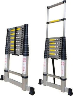 Truskore® Telescopische Ladder 2.0 Meter - Incl. Draagtas - Aluminium - Telescoop Ladder - Stevig & Vertrouwd -Makita Winkel 908x1200 8