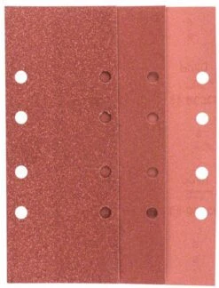 Bosch 25-delige Schuurbladenset Voor Vlakschuurmachines Geperforeerd 93 X 230 Mm - Korrel 60; 80; 120; 240