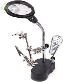Benson Derde Handje Met LED Vergrootglas - Soldeerbout Houder 34 Benson Derde Handje Met LED Vergrootglas - Soldeerbout Houder -Makita Winkel 917x1200 2