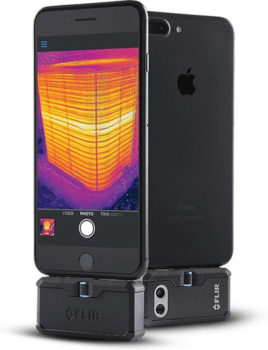 FLIR ONE PRO Next Gen - Warmtemeter - Voor IOS Apparaten - Zwart 12 FLIR ONE PRO Next Gen - Warmtemeter - Voor IOS Apparaten - Zwart - Afbeelding 10
