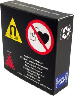 Brute Force Sterke Schijfmagneten - Ronde Magneten Whiteboard – N35 20mm X 2mm - 5 Stuks -Makita Winkel 927x1200