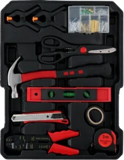 Kinzo Handgereedschapset - 187-delig - In Aluminium Rolkoffer - CR-V-Staal -Makita Winkel 930x1200 3