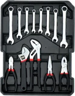 Kinzo Handgereedschapset - 187-delig - In Aluminium Rolkoffer - CR-V-Staal -Makita Winkel 935x1200 1