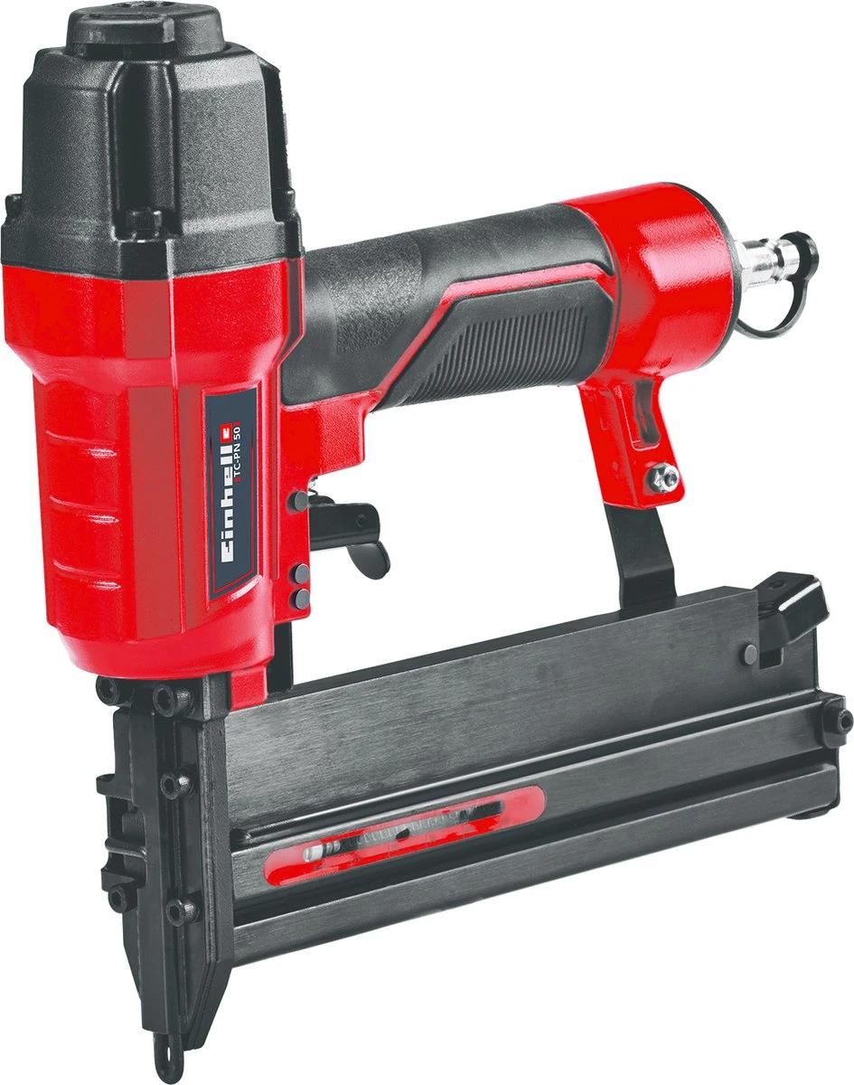 Einhell Pneumatische Tacker TC-PN 50 (schiet Nieten En Spijkers - Vulstand Indicator - Anti-slip Rubberen Handgreep - Diepte Afstelling - Incl. 1500 Nietjes En 2000 Spijkers - Transport En Opbergkoffer) 21 Einhell Pneumatische Tacker TC-PN 50 (schiet Nieten En Spijkers - Vulstand Indicator - Anti-slip Rubberen Handgreep - Diepte Afstelling - Incl. 1500 Nietjes En 2000 Spijkers - Transport En Opbergkoffer) - Afbeelding 19