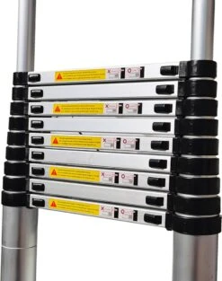 Truskore® Telescopische Ladder 5.0 Meter - Incl. Draagtas - Aluminium - Telescoop Ladder - Stevig & Vertrouwd -Makita Winkel 947x1200