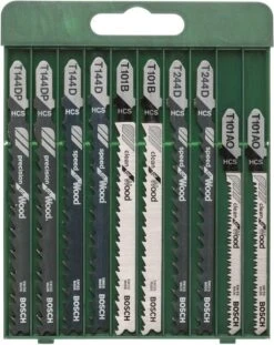 Bosch Decoupeerzaagbladen - 10-delige Set - Voor Zagen In Hout