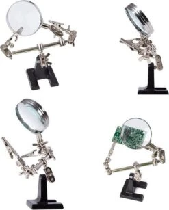 Velleman VTHHN Derde Hand Met Vergrootglas