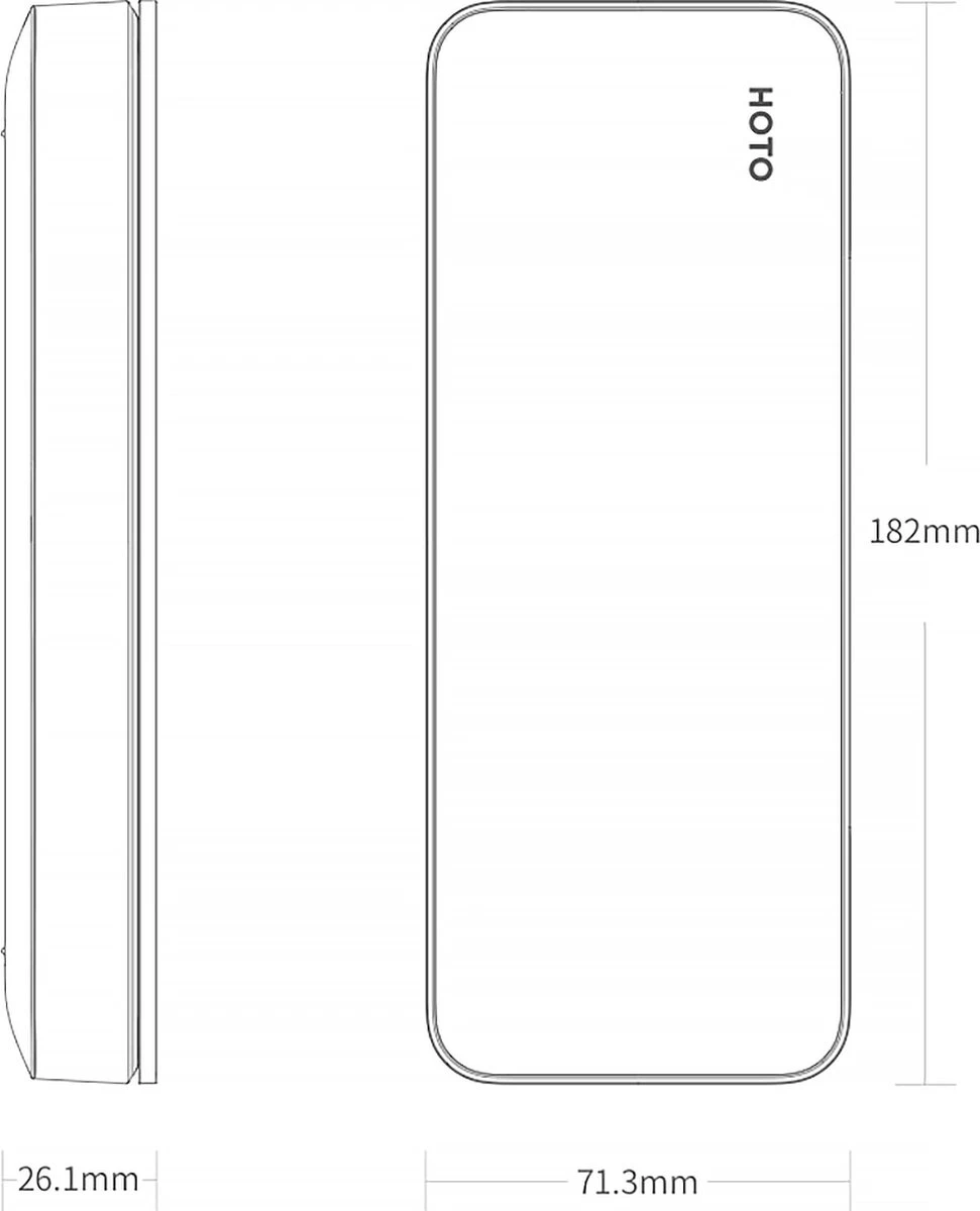 Hoto - Precisie Elektrische Schroevendraaier Set + Magnetische Mat – 25 Bits Hoge Kwaliteit - USB-C Oplaadbaar – Voor Professionele Reparatie - Zwart 13 Hoto - Precisie Elektrische Schroevendraaier Set + Magnetische Mat – 25 Bits Hoge Kwaliteit - USB-C Oplaadbaar – Voor Professionele Reparatie - Zwart - Afbeelding 11