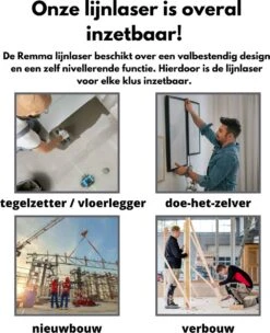 Kruislijnlaser - Professionele Bouwlaser - 16 Lijnen 360° Laser - Met Afstandsbediening - Inclusief 2 Accu's - Zelf Nivellerend - Van Remma -Makita Winkel 976x1200 3