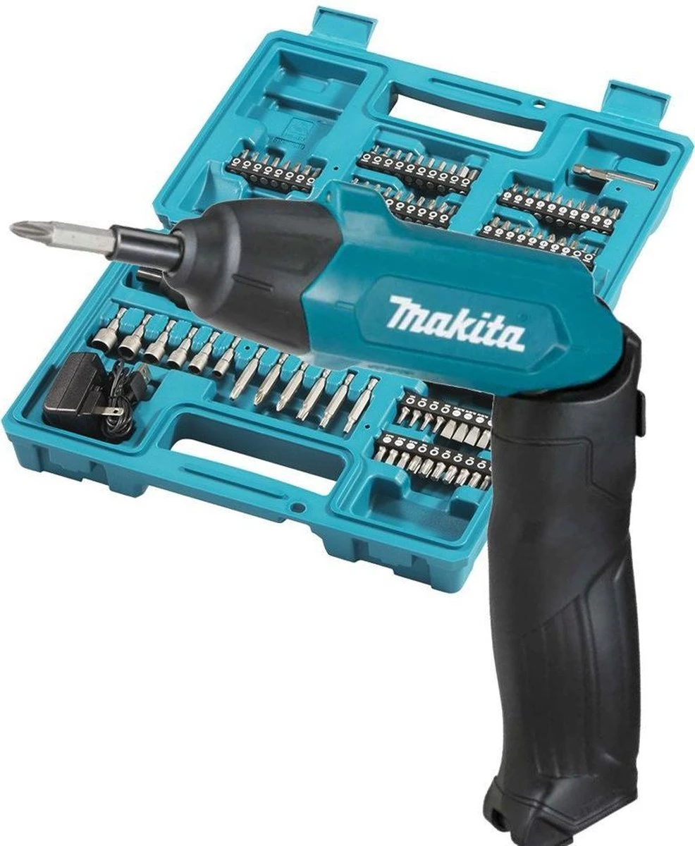 Makita DF001DW Schroefmachine - Lithium-Ion Accu - Met Toebehoren 3 Makita DF001DW Schroefmachine - Lithium-Ion Accu - Met Toebehoren