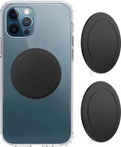 ISetchi MagSafe Magneet Platen Set Universeel (2 Stuks Verpakking) - Voor Draadloze Opladers - Magneet Sticker Ring Voor Telefoonhouders En MagSafe Accessoires - Geschikt Voor Alle Telefoons En Hoesjes