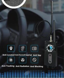 Detectieapparaten - Draadloze Signaaldetector RF Bug Finder Anti-Afgeluisterde Detector Anti Candid Camera GPS Tracker Locator | Zwart -Makita Winkel 992x1200 5