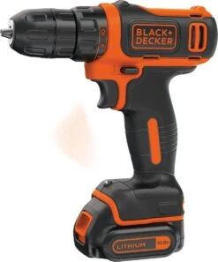 Black & Decker BLACK+DECKER BDCDD12-QW Accuboormachine – 10.8V – Met Schroeffunctie - Inclusief Accu En Lader